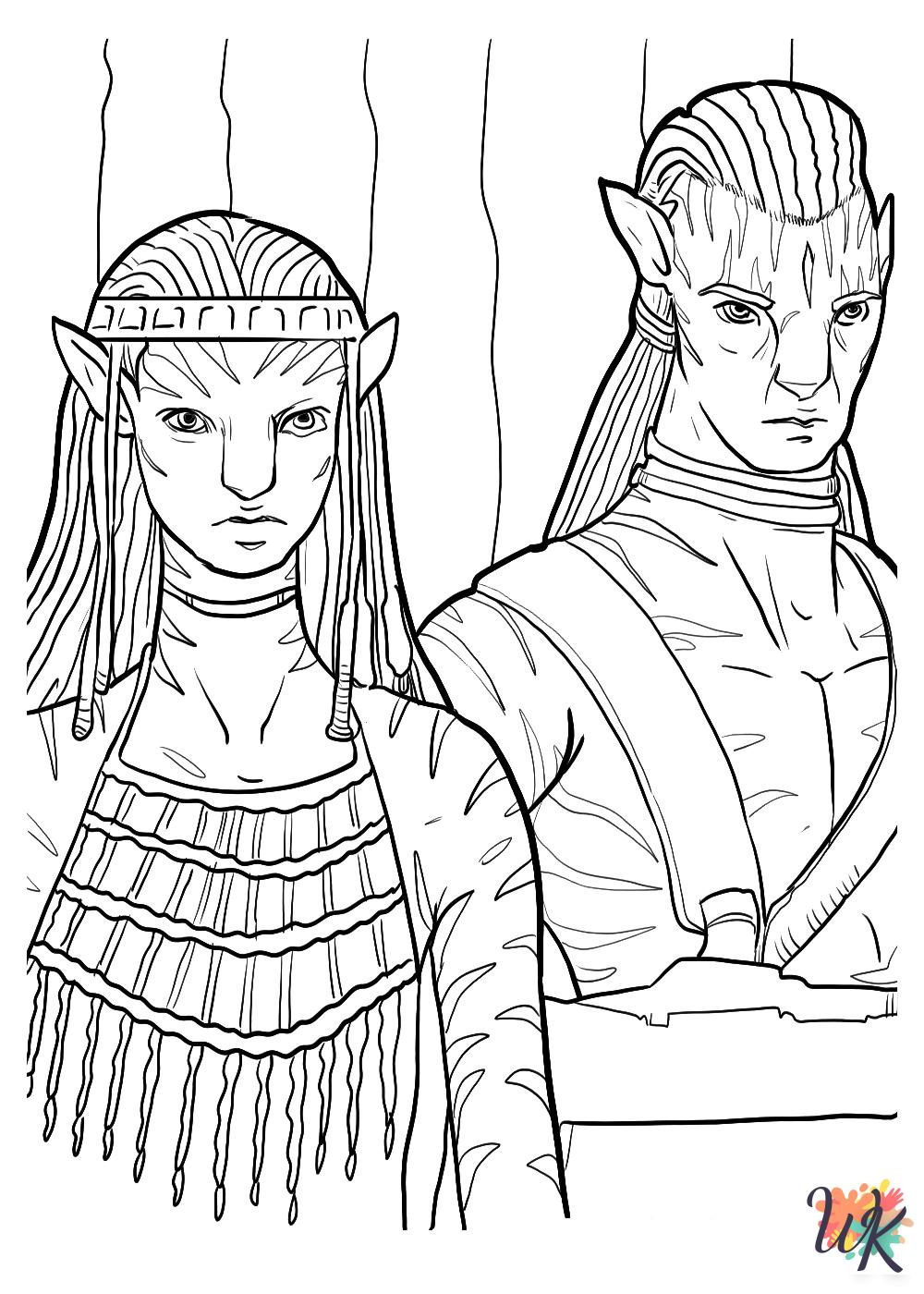 15 Avatar Coloring Pages For Kids Fun And Creative For Kids