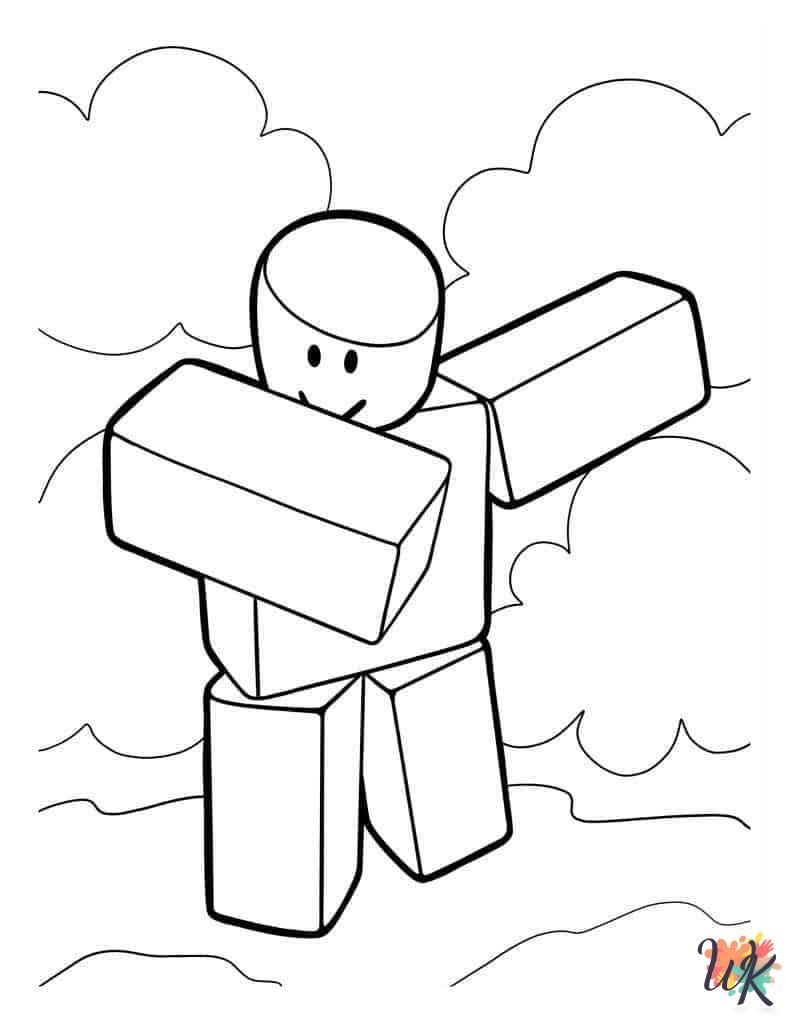 40 Roblox Coloring Pages For Kids
