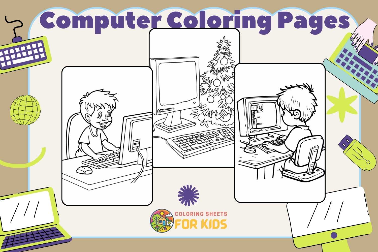 Coloring Pages For Kids On Computer