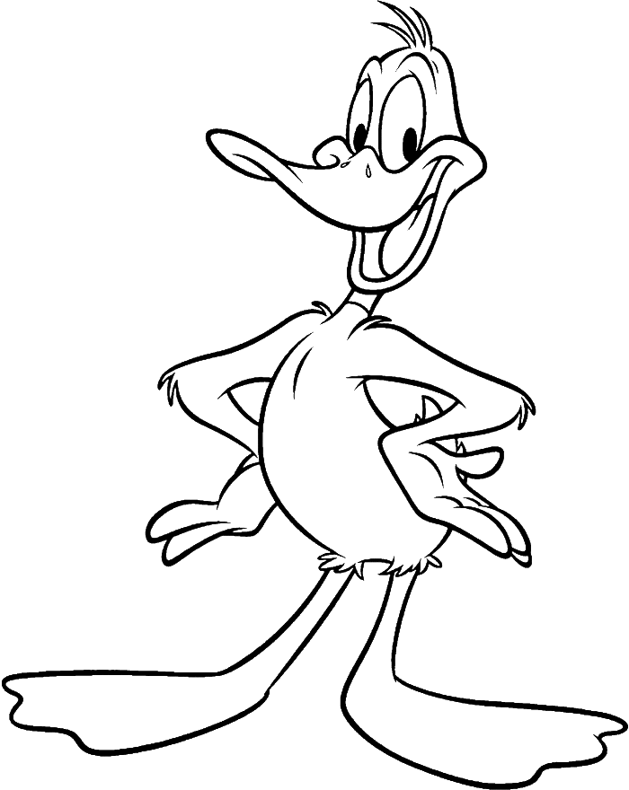 Daffy Duck Coloring Pages Best Coloring Pages For Kids