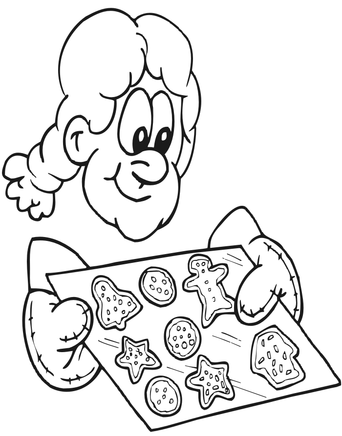 Christmas treats coloring pages download and print for free