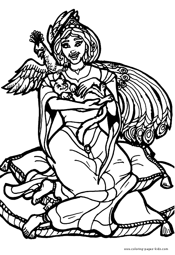 Medieval coloring pages to download and print for free