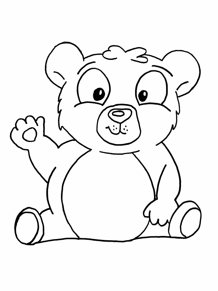 Panda bear coloring pages to download and print for free