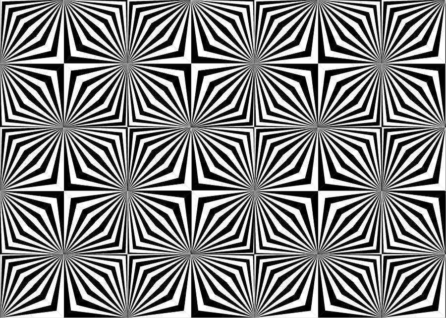 Printable Optical Illusion Coloring Sheets
