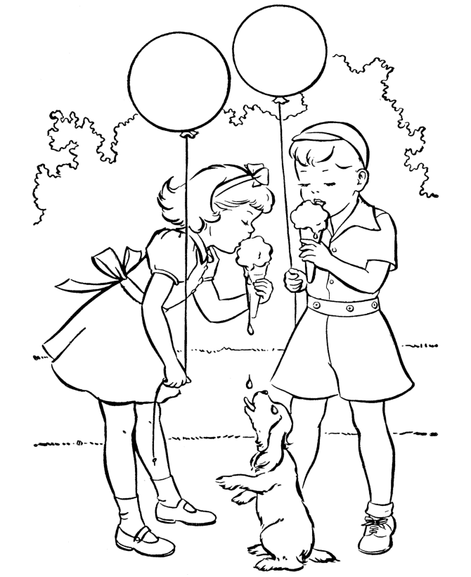 Ice cream parlor coloring pages download and print for free