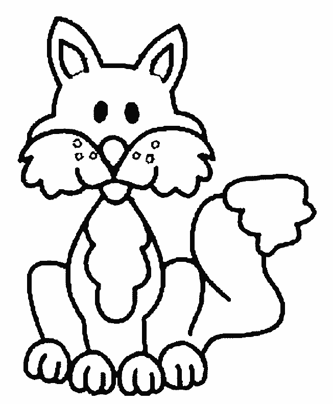 Fox coloring pages to download and print for free