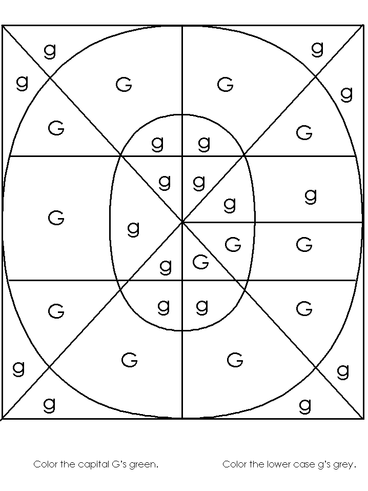 Alphabet recognition coloring pages download and print for free