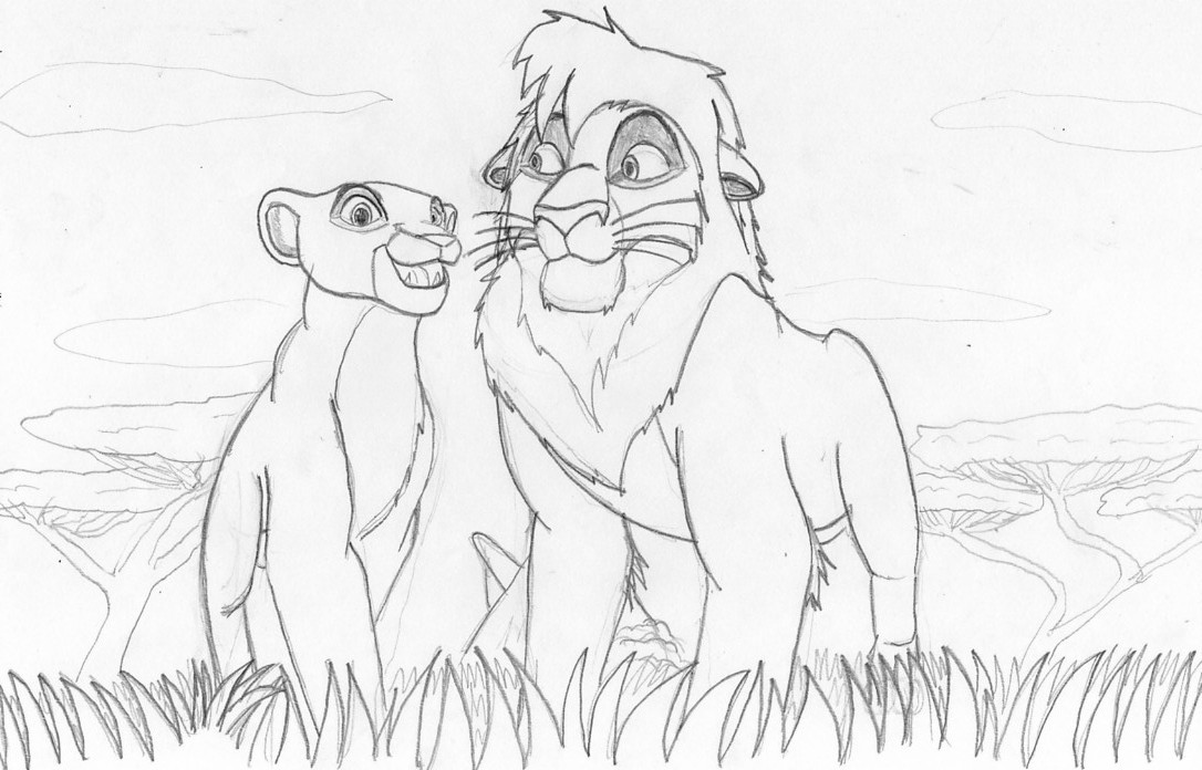 Lion King Kovu Coloring Pages Coloring Pages