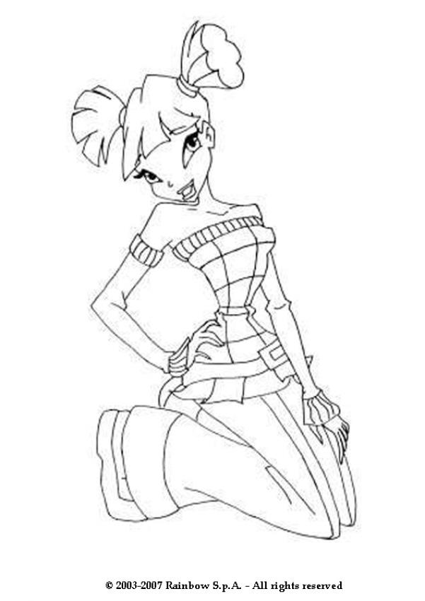 Musa winx coloring pages download and print for free