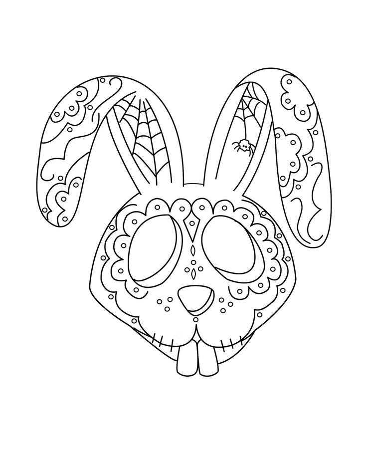 Dia De Los Muertos Coloring Pages to download and print for free
