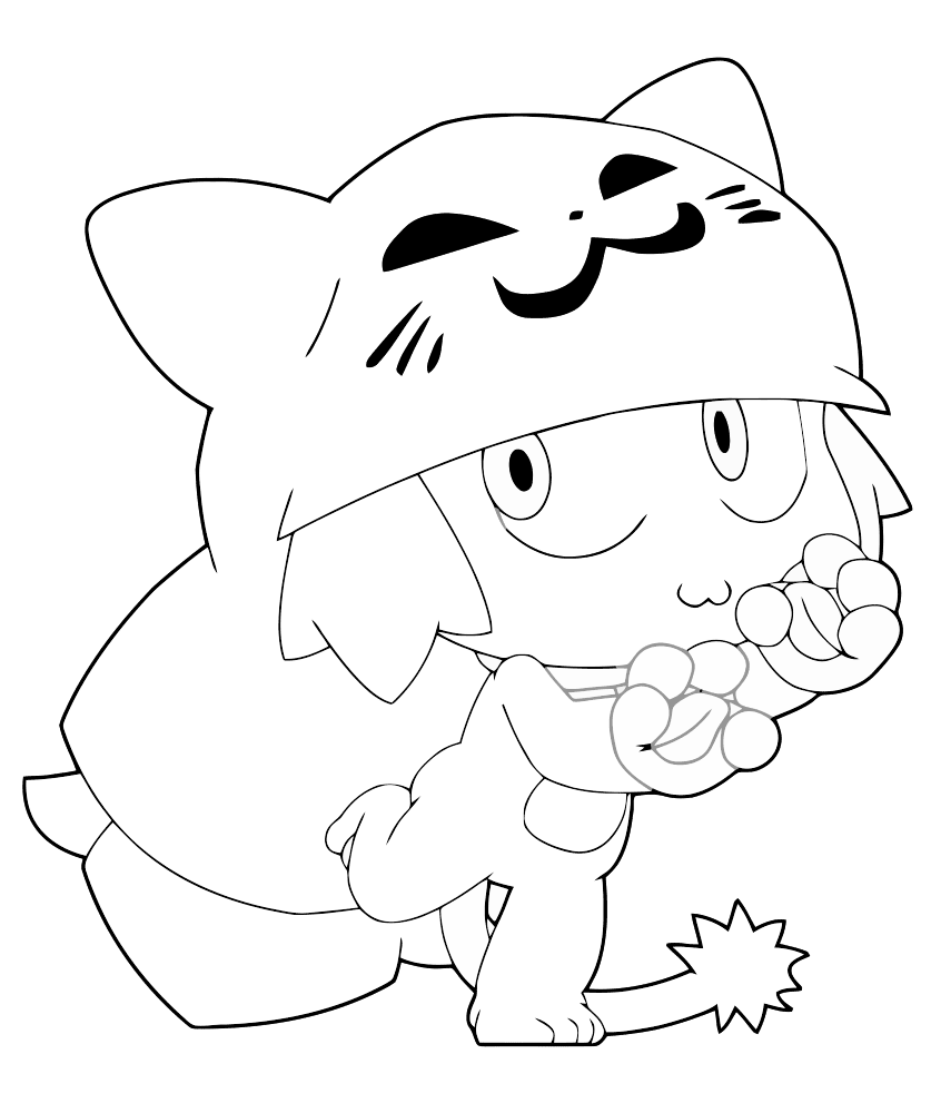 WakFu Coloring Pages to download and print for free