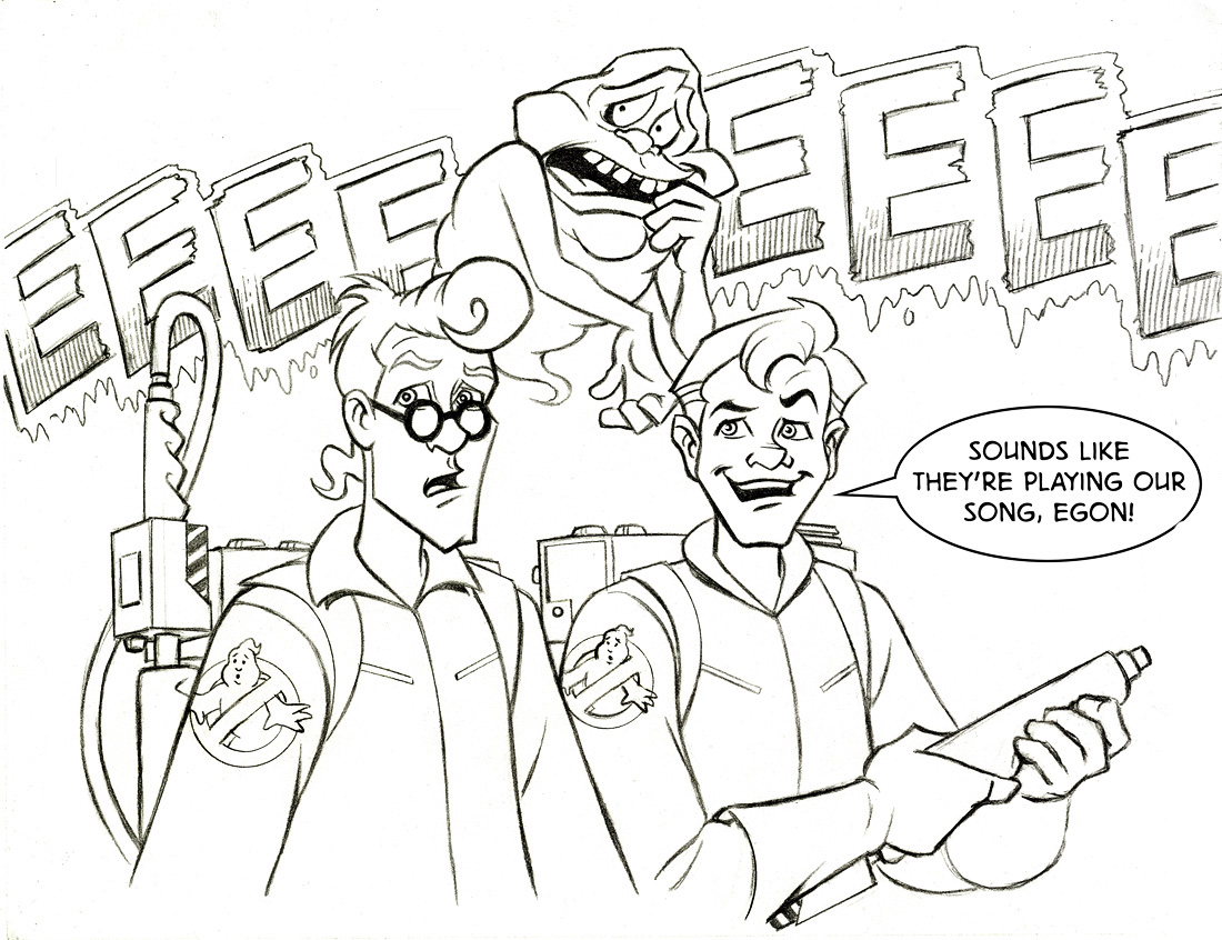 Ghostbusters coloring pages to download and print for free