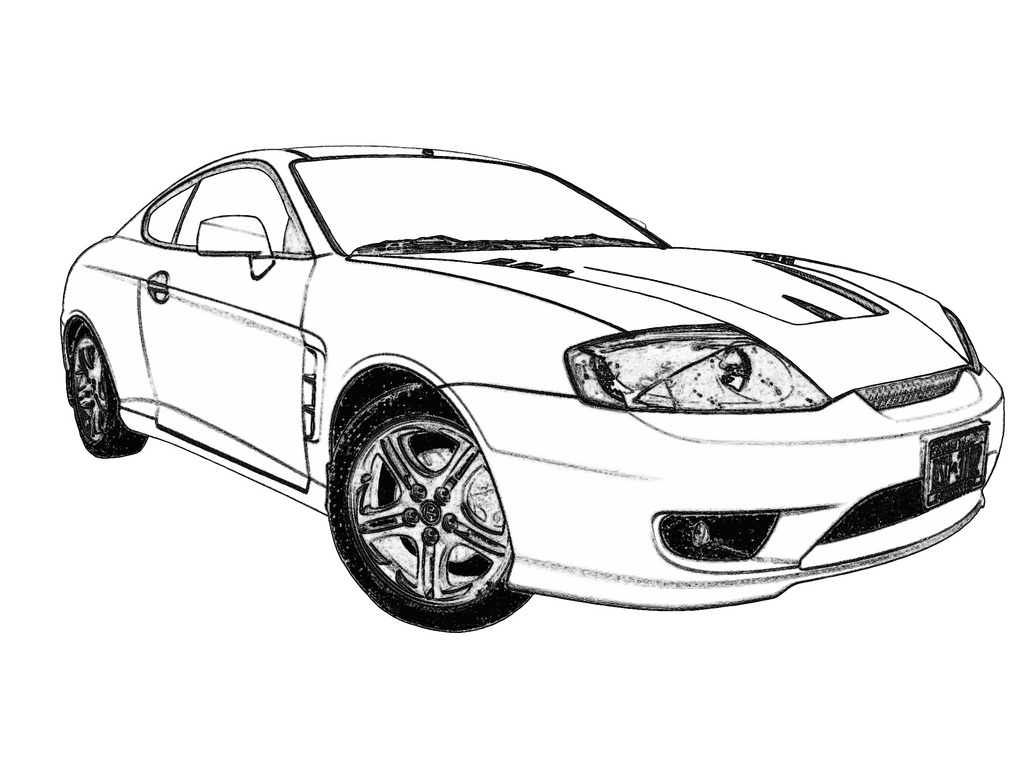 Hyundai Coloring Pages to download and print for free
