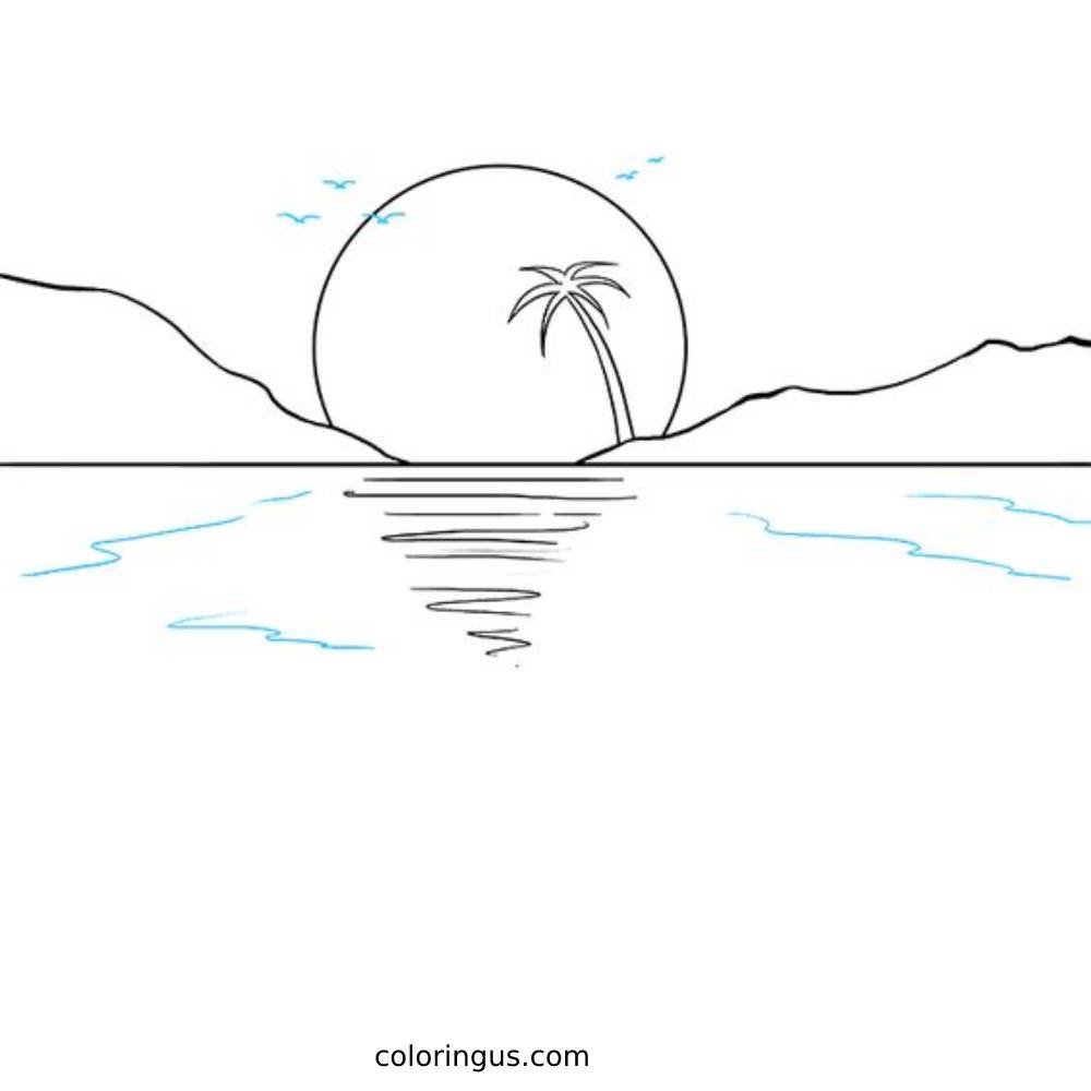 Sun Coloring Pages (Free Printable PDF)