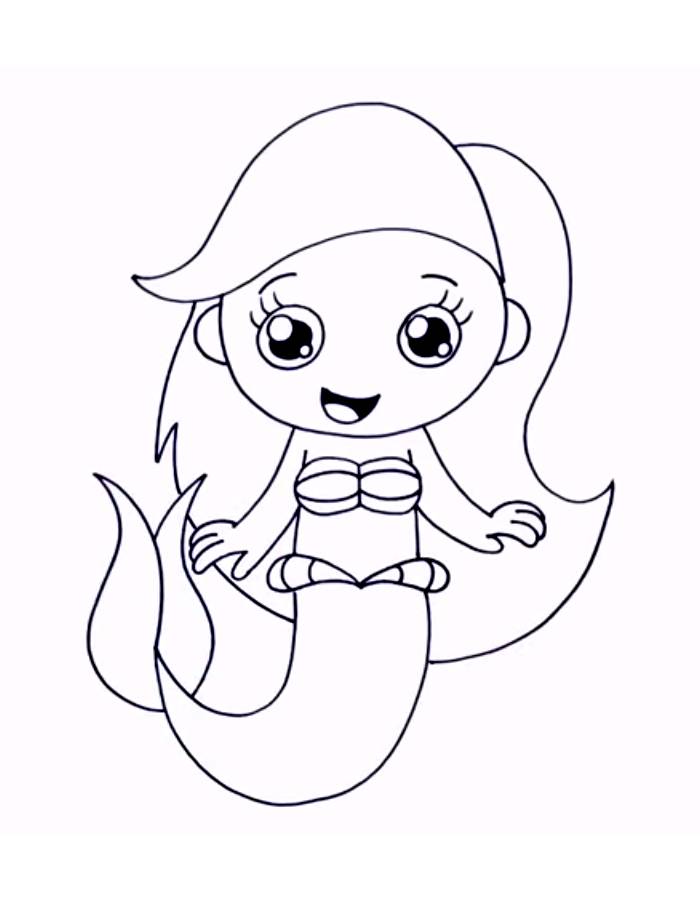 Ariel Coloring Pages (Free Printable PDF)