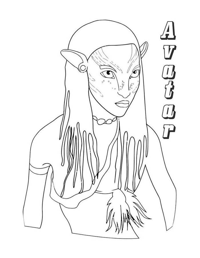 Avatar Coloring Pages (Free Printable PDF)