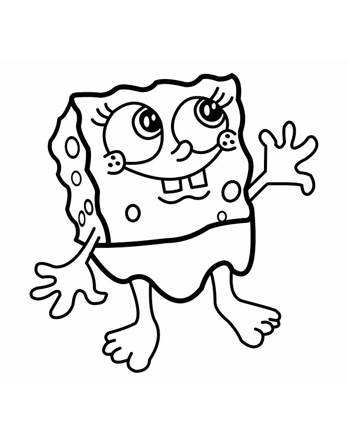 Spongebob Coloring Pages (Free Printable PDF)