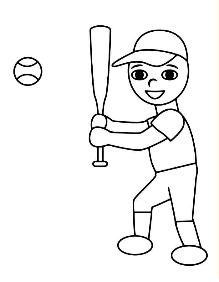 Baseball Coloring Pages (Free Printable PDF)