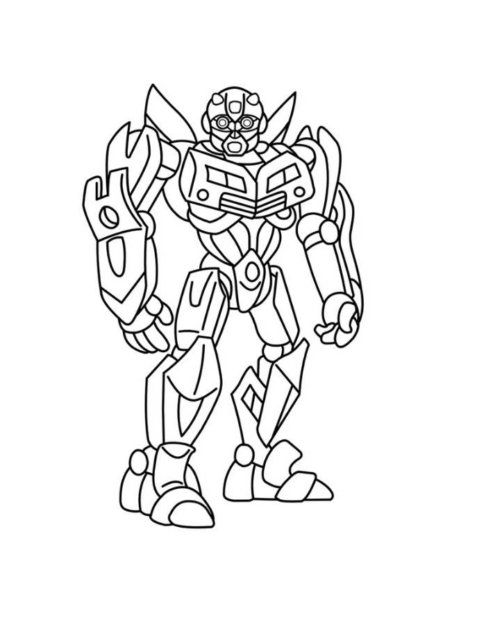 Bumblebee Prime Transformers Coloring Pages