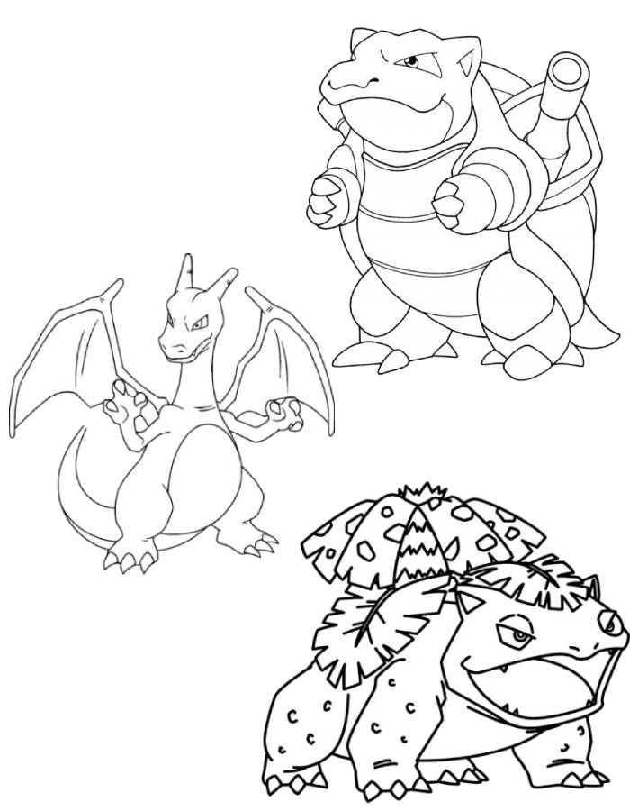 Charizard Coloring Pages (Free Printable PDF)