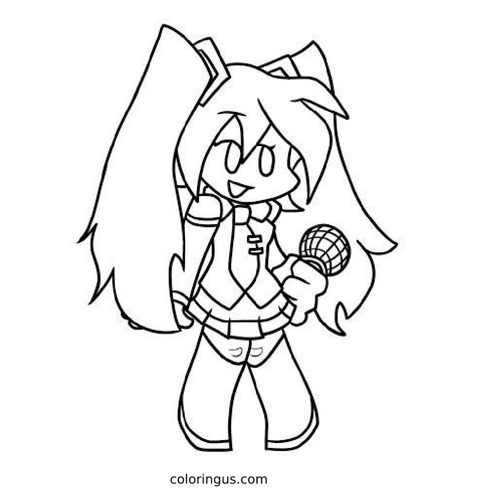 Fnf Among Us Coloring Pages vrogue.co