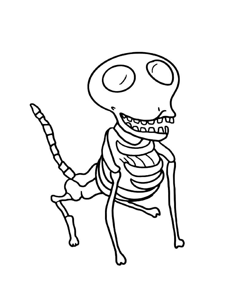 Corpse Bride Coloring Pages (Free Printable PDF)