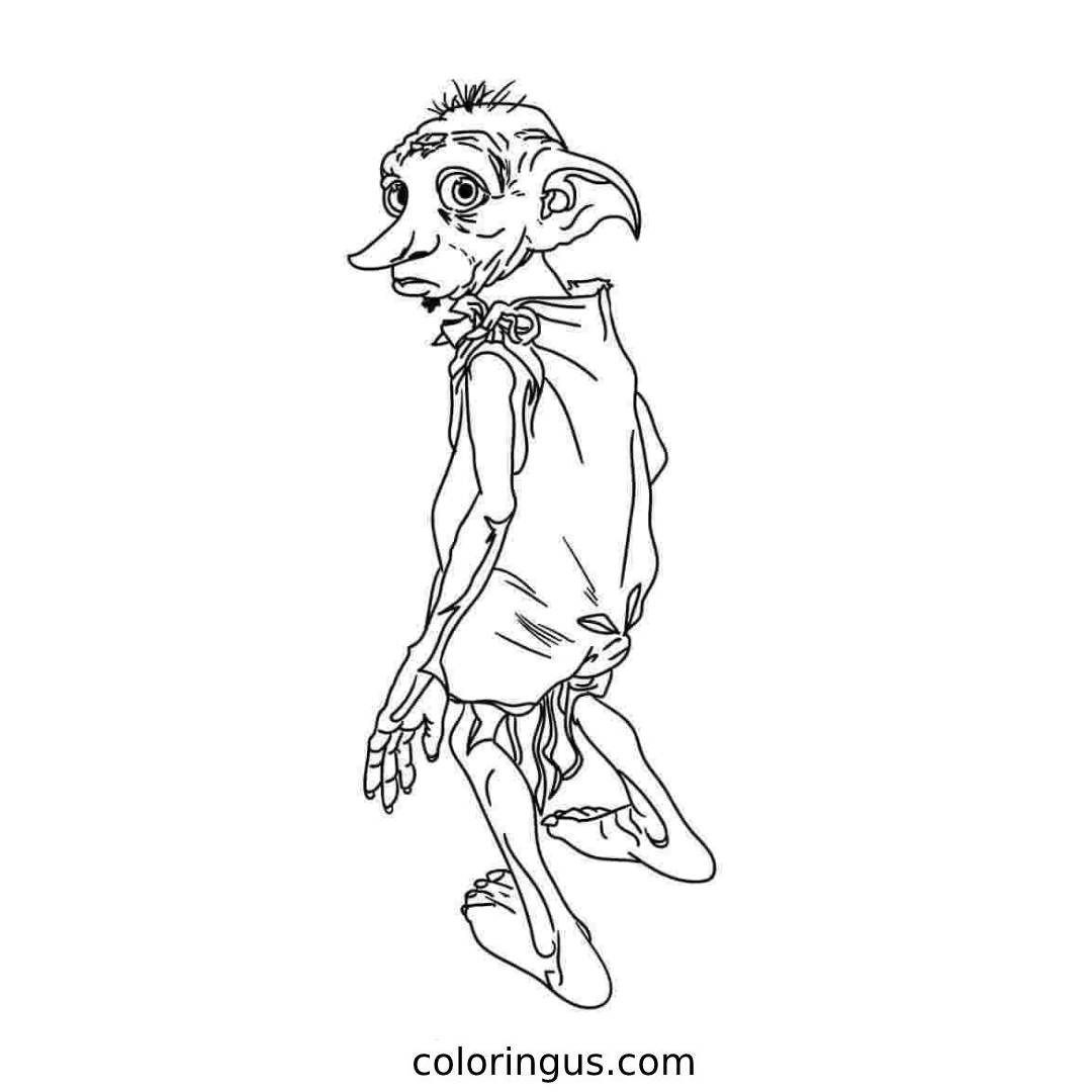 Harry Potter Coloring Pages (Free Printable PDF)