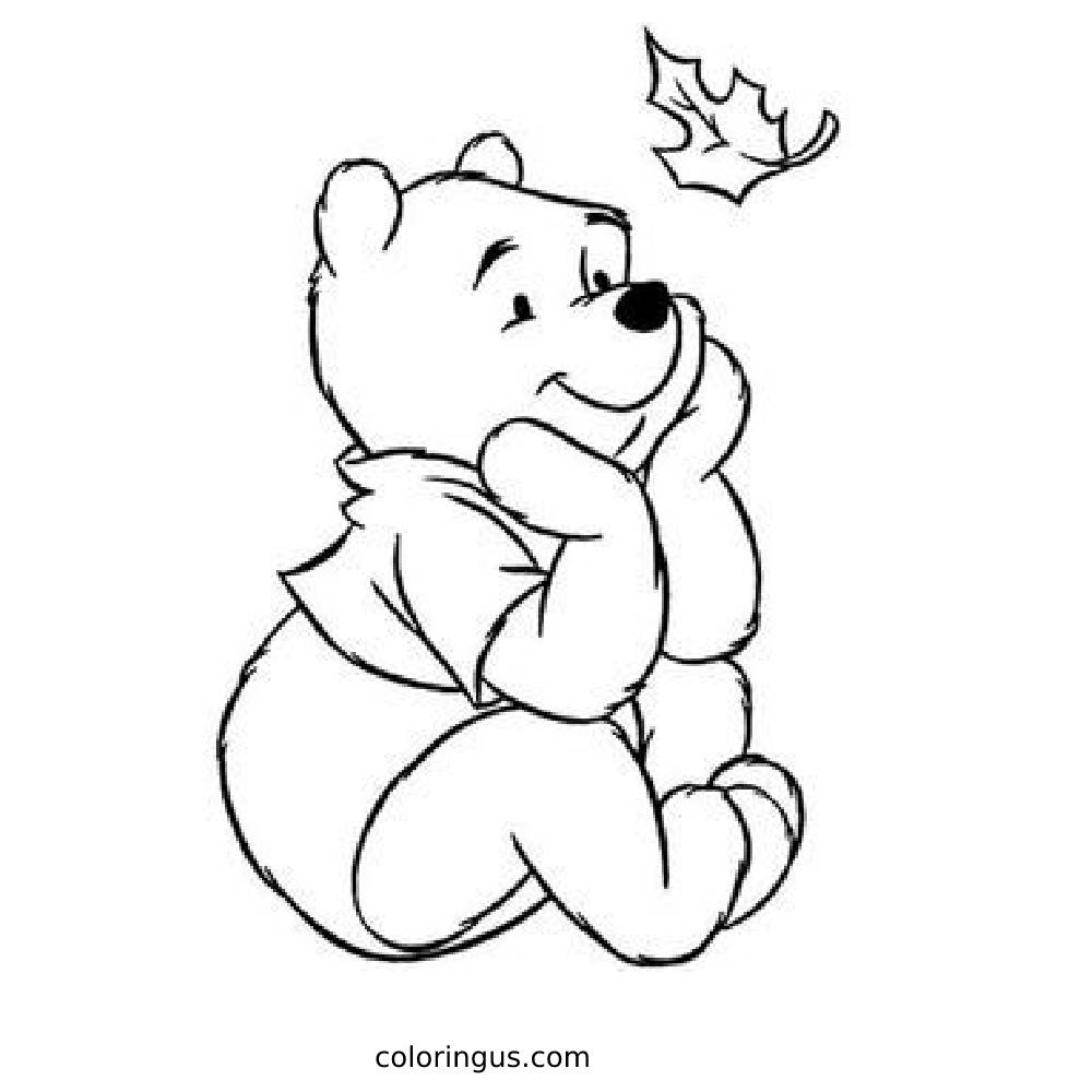 Fall Coloring Pages Free Printable Sheets