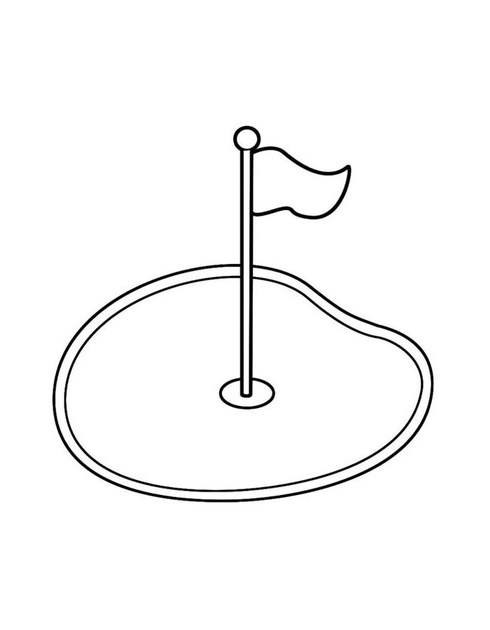 Golf Coloring Pages (Free Printable PDF)