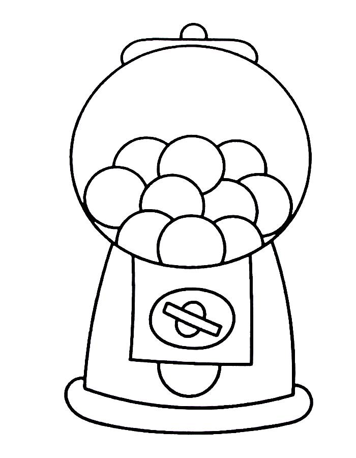 Candy Coloring Pages (Free Printable PDF)