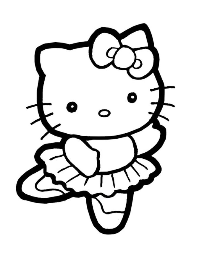 Hello Kitty Coloring Pages (Free Printable PDF Sheets)