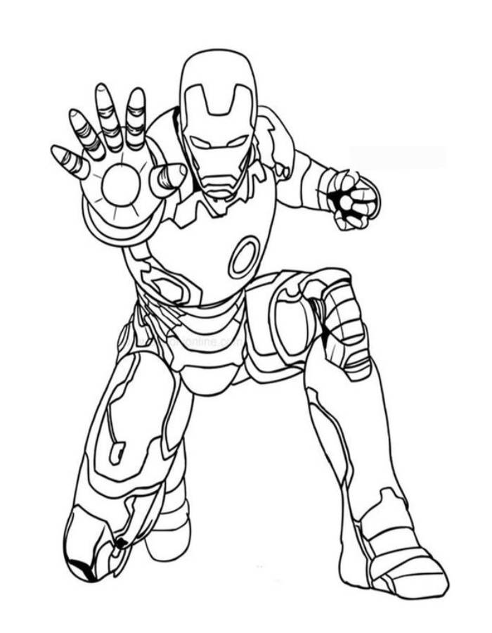 Iron Man Coloring Pages (Free Printable PDF)