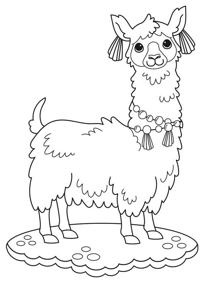 Llama And Sloth Coloring Pages Download Free Printable