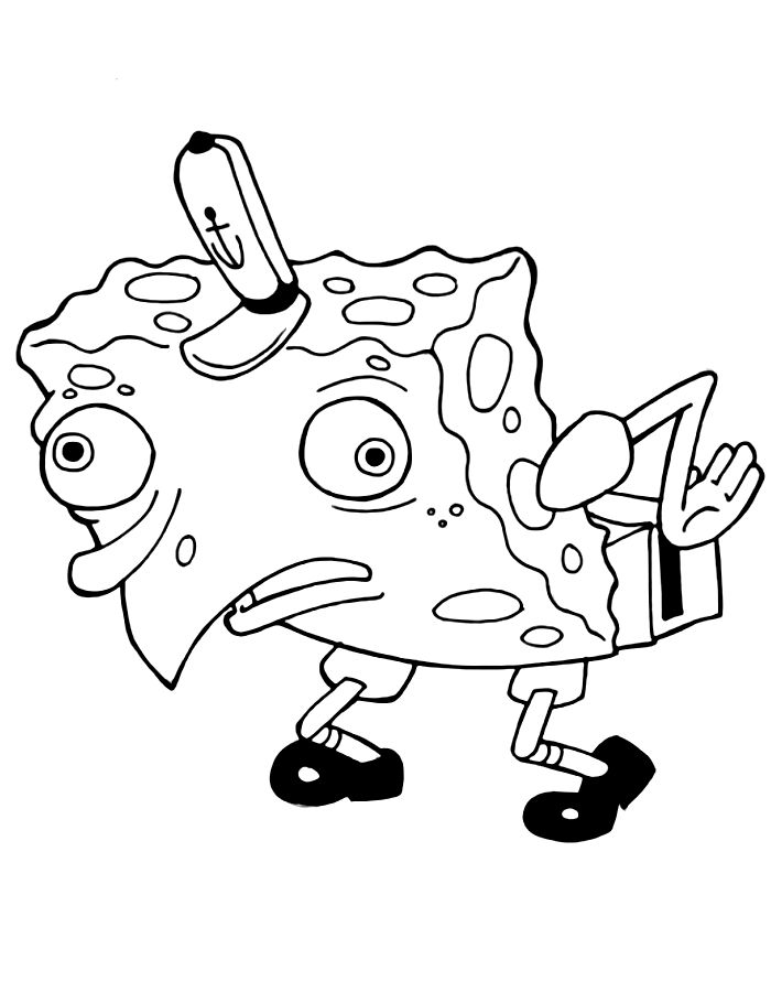 Spongebob Coloring Pages (Free Printable PDF)