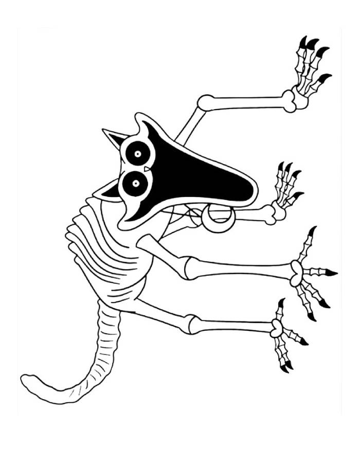 Poppy Playtime Coloring Pages (Free Printable PDF)