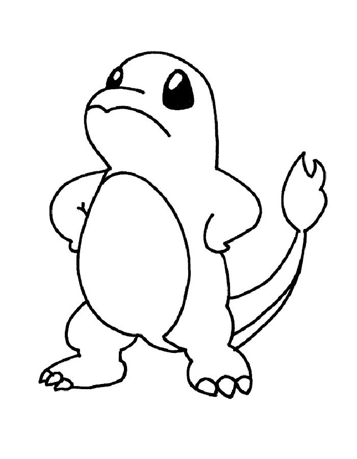 Charmander Coloring Pages (Free Printable PDF)
