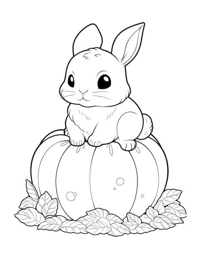 Rabbit Coloring Pages (Free Printable PDF)