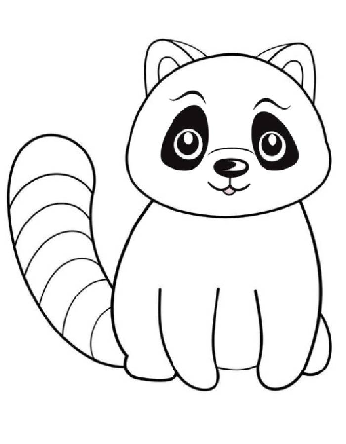 Red Panda Coloring Pages (Free Printable PDF)