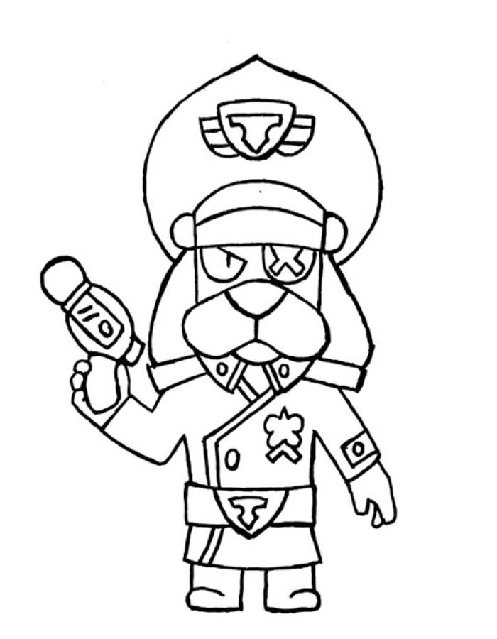 Brawl Stars Coloring Pages (Free Printable PDF)