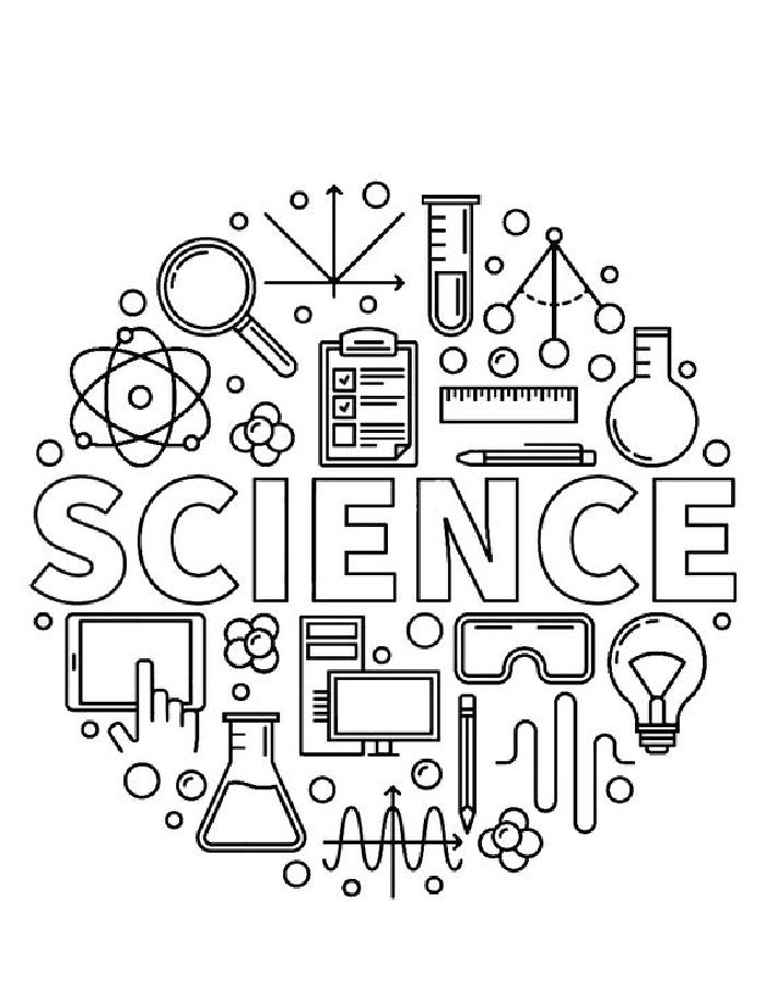 Science Coloring Pages (Free Printable PDF) Science Coloring Pages (Free Printable PDF)
