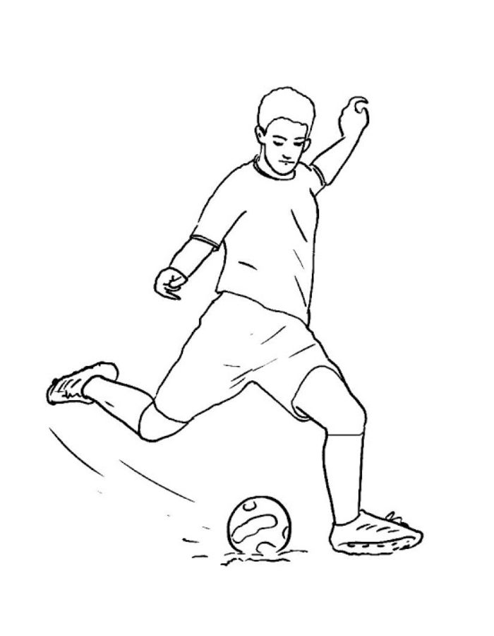 Soccer Coloring Pages (Free Printable PDF)