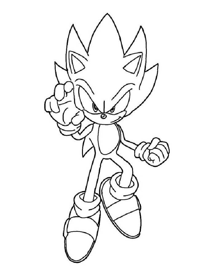 Sonic Prime Coloring Page (Free Printable PDF)