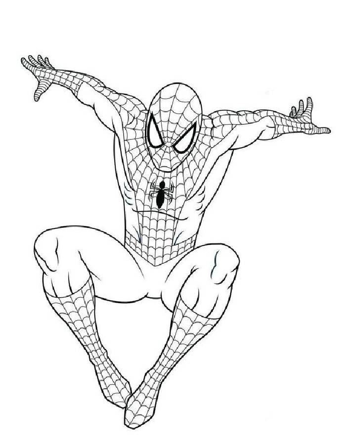 Spiderman Coloring Pages (Free Printable PDF)