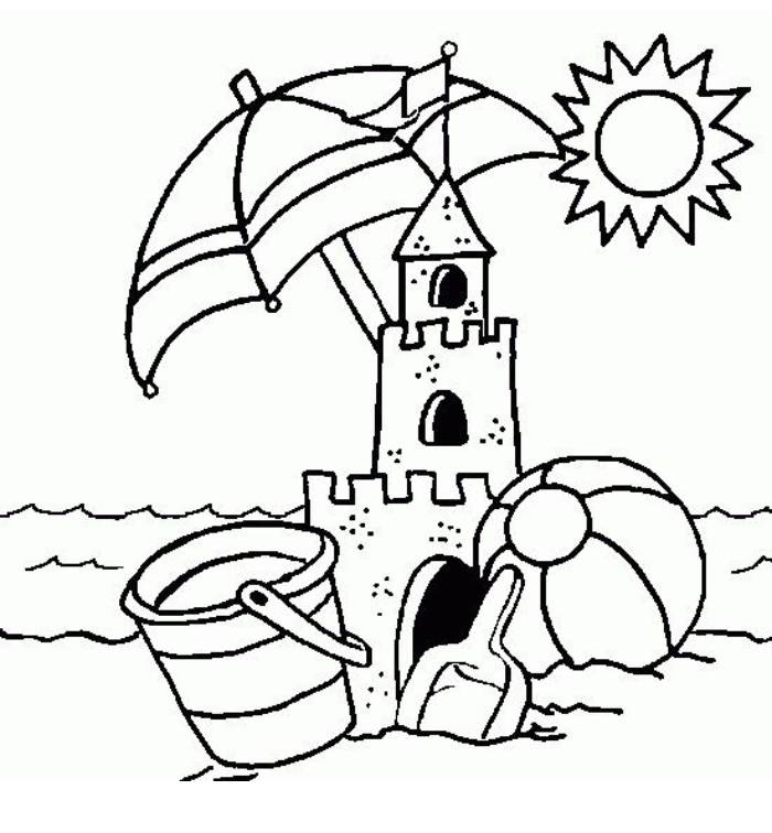 Summer Coloring Pages (Free Printable PDF)