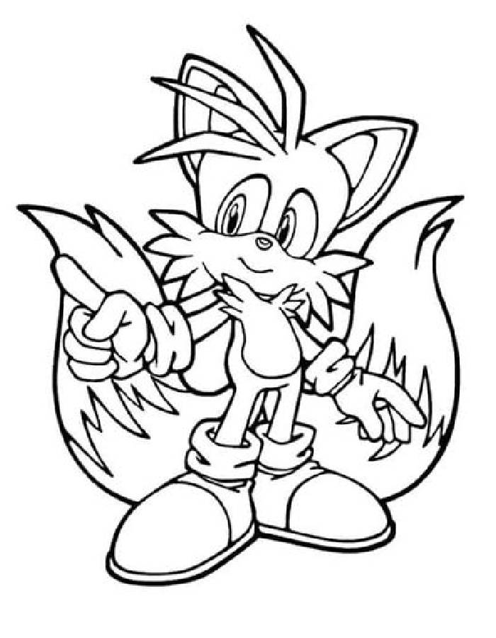Sonic The Hedgehog Coloring Pages (Free Printable PDF)