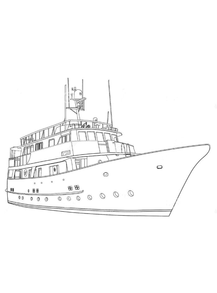 Titanic Ship Coloring Pages (Free Printable PDF)