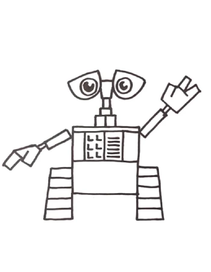 Robot Coloring Pages (Free Printable PDF)