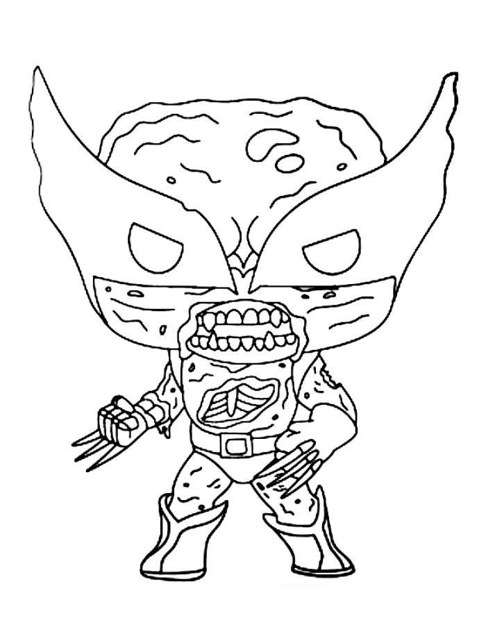 Wolverine Coloring Pages (Free Printable PDF)