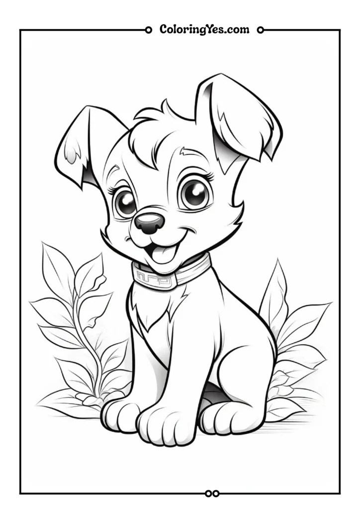 70+ Free Printable Puppy Coloring Pages Printables PDFS