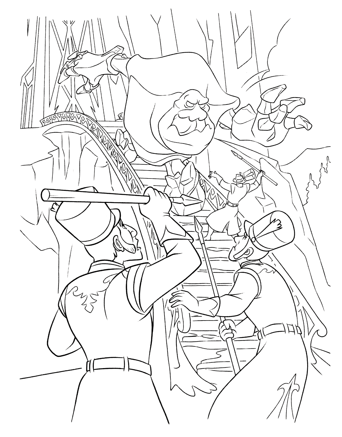 Coloring page Marshmallow Coloring page Marshmallow
